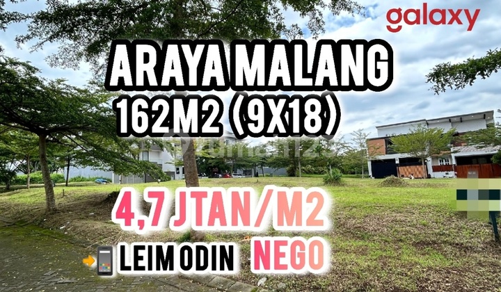 Cheap Land Araya Malang Asteria Hill Near Binus