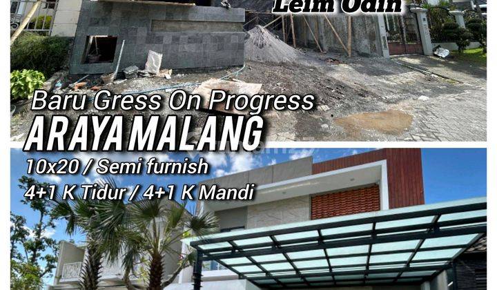 Rumah Baru Gress Araya Malang Telaga Golf  2