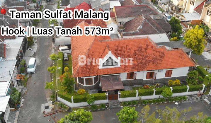 RUMAH HOOK LUAS DI TAMAN SULFAT BLIMBING MALANG 2