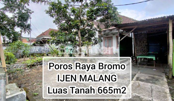 RUMAH KLASIK MURAH POROS JALAN RAYA BROMO KLOJEN IJEN MALANG  2