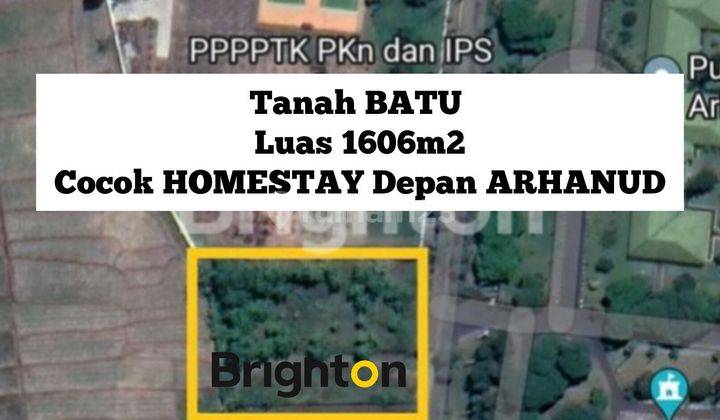 TANAH MURAH COCOK HOMESTAY PENDEM JUNREJO BATU MALANG DEPAN ARHANUD  1