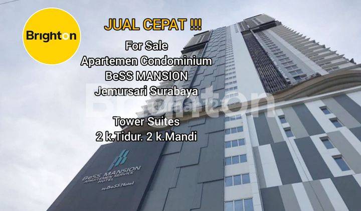 JUAL CEPAT!! MURAH APARTEMEN BESS MANSION TOWER SUITES 1