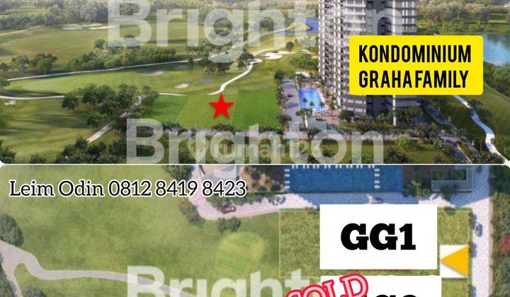 TANAH GOLF VIEW di GRAHA FAMILY SURABAYA SAMPING KONDOMINIUM  2