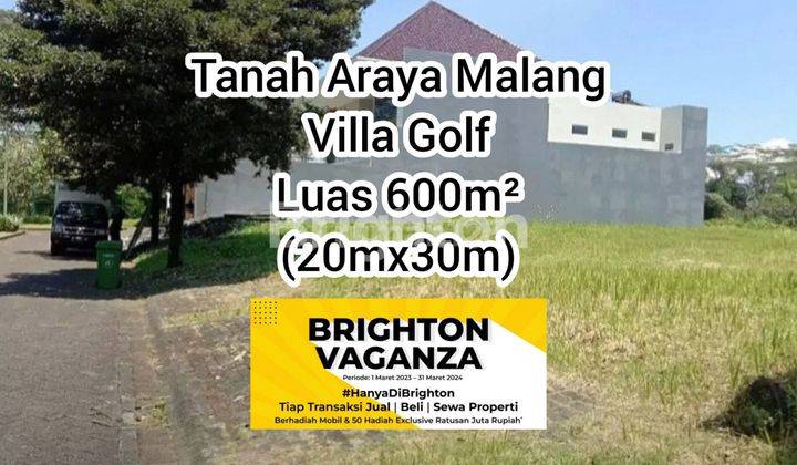 TANAH ARAYA MALANG VILLA GOLF JALAN KEMBAR  1