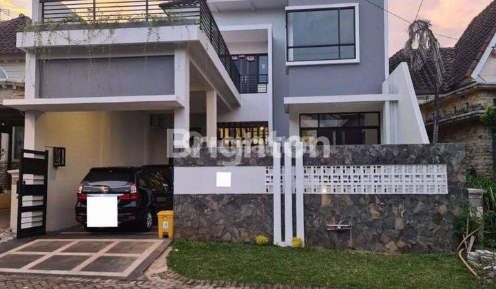 RUMAH BARU LENGKAP PERABOT VILLA PUNCAK TIDAR MALANG  1