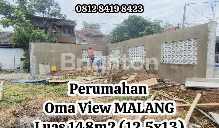 TANAH HOOK MURAH di OMA VIEW CEMOROKANDANG MALANG DEKAT SAWOJAJAR  1