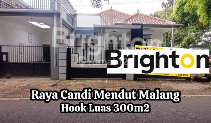 RUMAH HOOK STRATEGIS COCOK CAFE SALON KLINIK RAYA CANDI MENDUT SOEKARNO HATTA MALANG  1