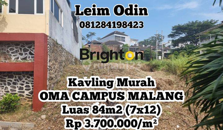 TANAH DIJUAL MURAH OMA CAMPUS VILLA BUKIT SENGKALING MALANG 1