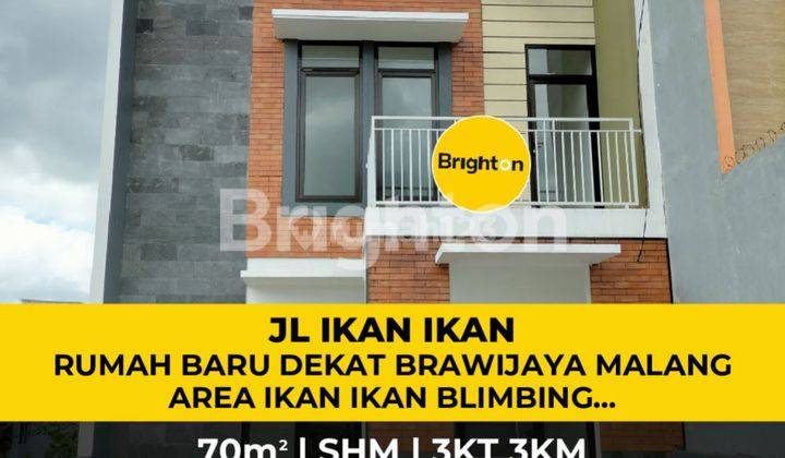 RUMAH BARU DIJUAL DEKAT BRAWIJAYA MALANG AREA IKAN IKAN LOWOKWARU SOEKARNO HATTA MALANG 2