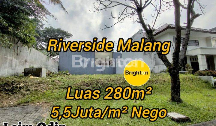 TANAH DIJUAL RIVERSIDE MALANG AREA HARRIS HOTEL 1