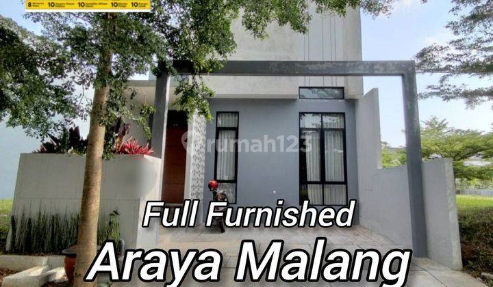 Dijual Rumah Baru 2 Lantai Araya Malang Denmoza Hill Dekat Binus 1