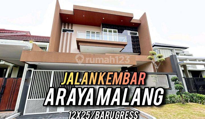 Rumah Baru Araya Malang Jalan Kembar Raya Golf 1