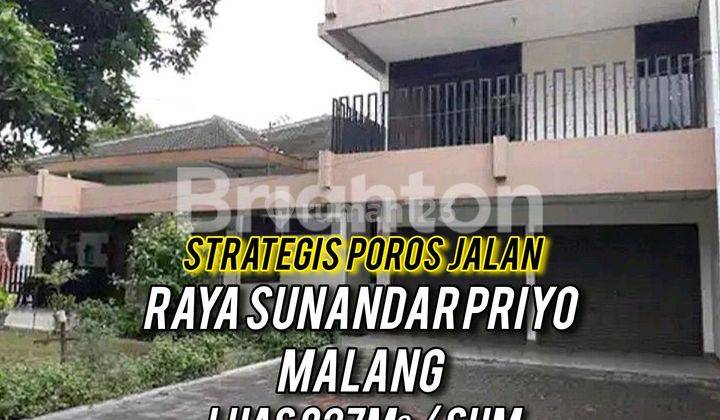 Rumah Strategis Malang Raya Sunandar Priyo Sudarmo Tempat Usaha Kantor 1