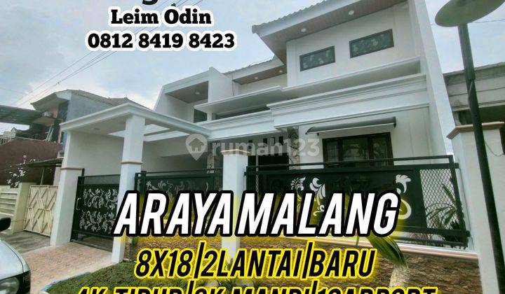 RUMAH BARU ARAYA MALANG PONDOK BLIMBING INDAH 1