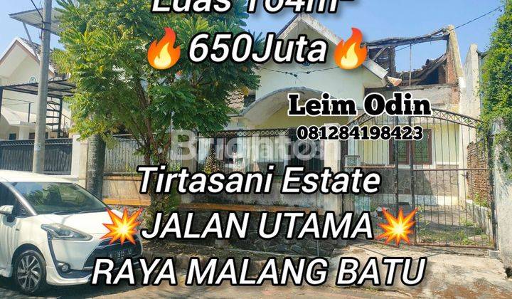 RUMAH TANAH LUAS TIRTASARI ESTATE KARANGPLOSO BATU MALANG 1