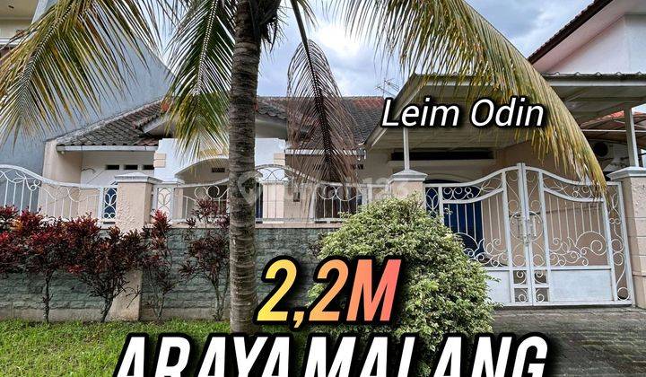 Murah!! Rumah 1 Lantai Araya Malang  1