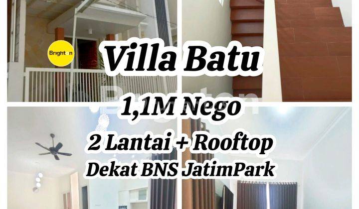 Dijual Murah Rumah Villa Batu Malang Dekat Bns Jatim Park 1