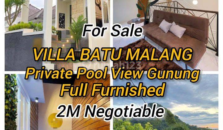 RUMAH VILLA AKTIF BATU MALANG DEKAT JATIM PARK 3  1