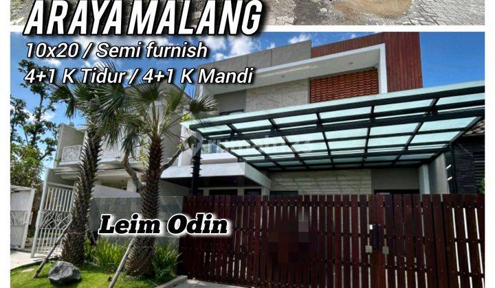 Rumah Baru Gress Araya Malang Telaga Golf  1