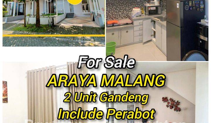 Dijual Rumah 2lantai Furnish Araya Malang Jasmine Valley 1