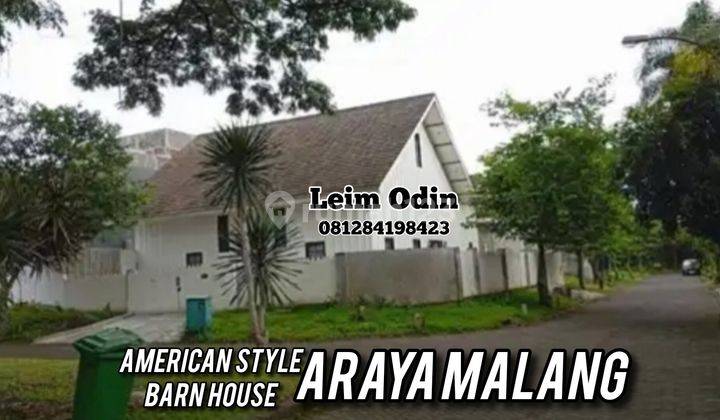 Rumah Baru Hook Araya Malang American Style Barn House 1