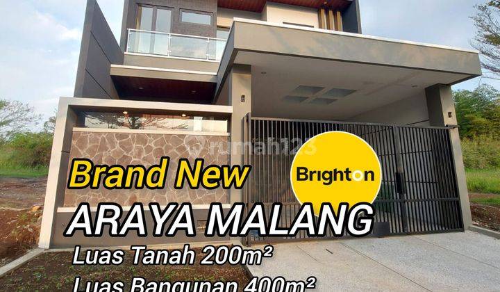 DIJUAL RUMAH BARU ARAYA MALANG DEKAT BINUS 1