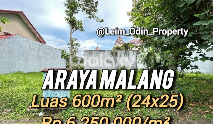 Dijual Tanah Kavling Araya Malang Luas 600m² Dijual Tanah Kavling Araya Malang Luas 600m²
