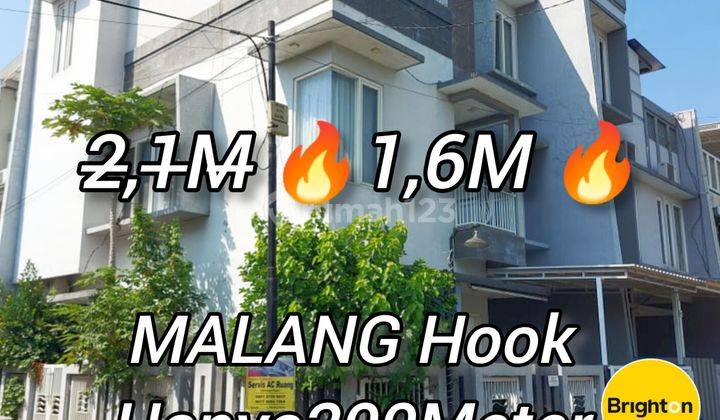 Turun Harga!! Rumah Hook Siap Huni Di Sulfat Blimbing Malang 1