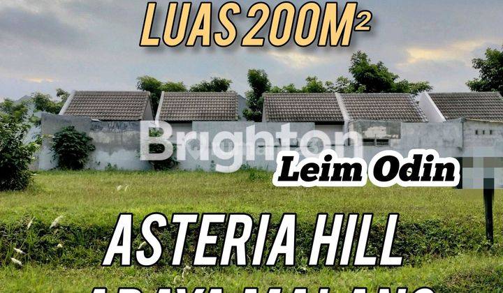 Tanah Dijual Araya Malang Asteria Hill  1