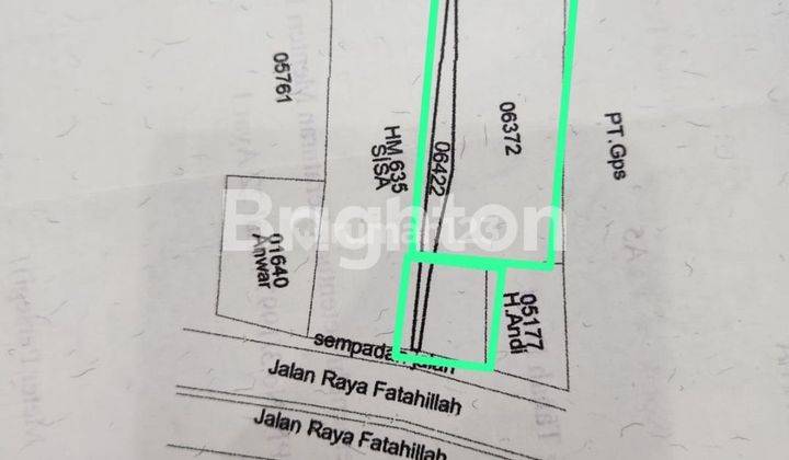 LAHAN PINGGIR JALAN DI CIKARANG 1