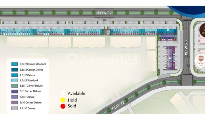 New Launch Exquis Enchante - 3 Layer Parkir & Hadap Jalan Semua