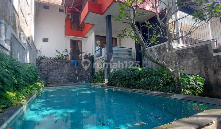 Vila Cantik Jungle View di Nusa Dua, Akses Jalan Lebar 8 Meter 2