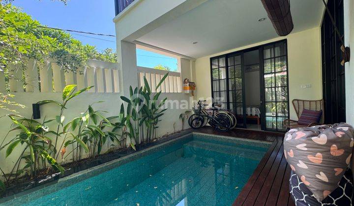 Lokasi Langka. Vila Modern Minimalis di Sanur Dekat Pitaloka 2