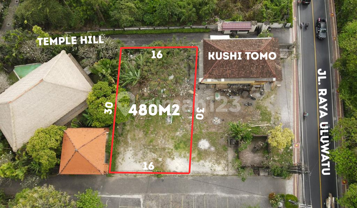 Jarang Ada! Tanah Ocean View 20 Meter Ke Raya Uluwatu Jimbaran