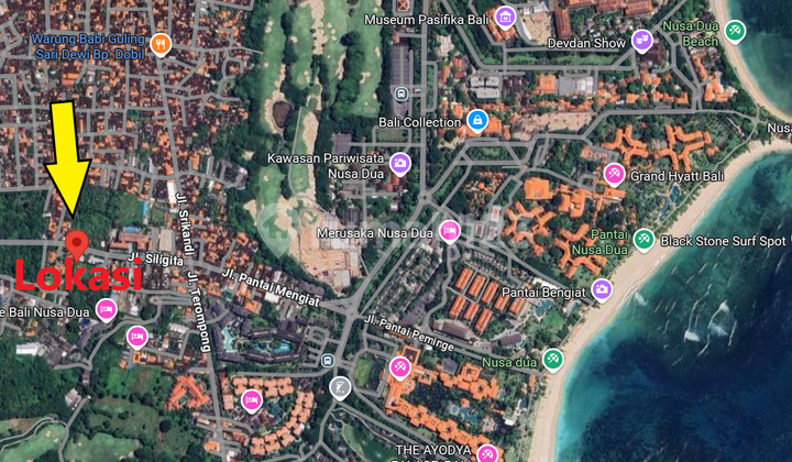 Strategic Leasehold Land in ITDC Area, Siligita Road, Nusa Dua