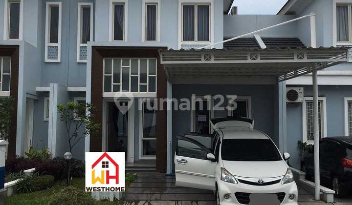 DISEWAKAN RUMAH SUVARNA CLUSTER CHIARA FULL FURNISH TERMURAH  1