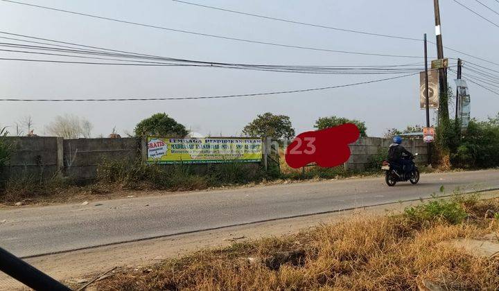 Dijual Tanah Strategis di Pinggir Jalan Pulo Timaha Babelan Bekasi