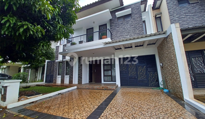 For Sale: Affordable, Sturdy 2-Story House in a Large Cluster at Legenda Wisata Cibubur