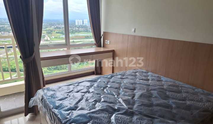 APARTMENT B RESIDENCE IN BSD FULLY FURNISHED BEAUTIFUL VIEW READY TO OCCUPY 1