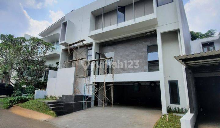 Rumah brandnew Puri Bintaro Jaya ada kolam renang cantik modern 1