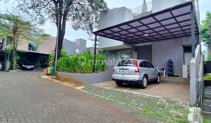 Rumah Hook Ozone Bintaro Jakarta Selatan Luas Semi Furnished 2