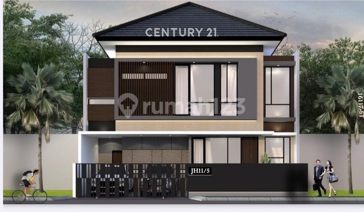 Rumah Brand New Modern Tropical di Bintaro Sektor 9