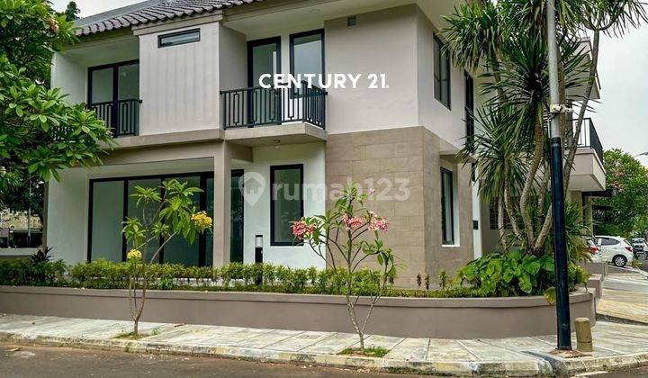 Rumah Cantik Puri Bintaro Jaya Sektor 9 Hook Brandnew Depan Taman 1