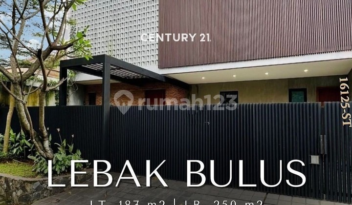 Dijual Rumah Siap Huni Design Modern Industrial di Lebak Bulus