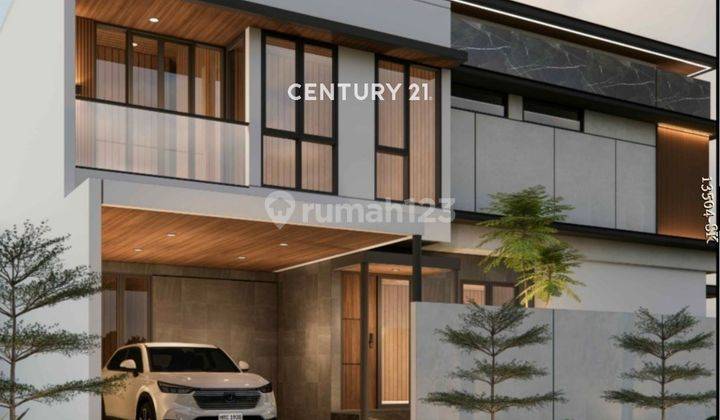 Dijual Rumah Brandnew Masih Dalam Pembangunan Di Villa Melati Mas 1