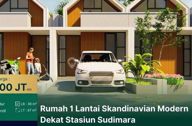 Rumah 1 Lantai 500 Jt'an 5 Menit Jalan Kaki Ke Stasiun Sudimara 1