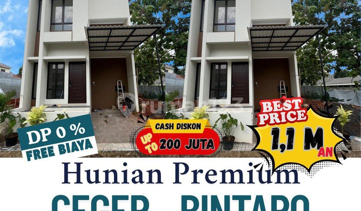 Rumah 2 Lantai Termurah Free Biaya" Di Ceger Pondok Aren 1
