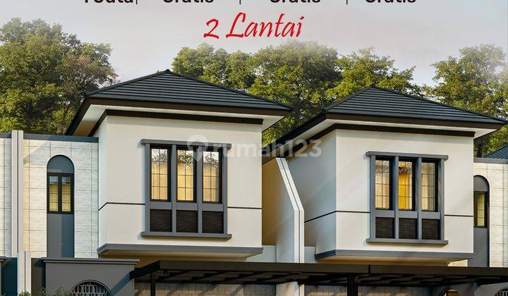 Dijual Rumah Baru 2 Lantai Harga Perdana All In Hanya 1 Juta 1