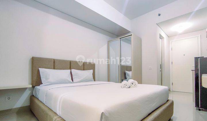 Studio Furnished Apartemen Barsa City By Ciputra By Travelio