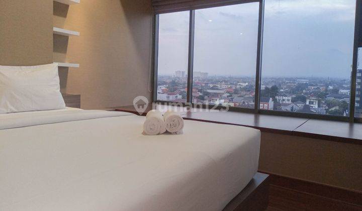 1br Furnished Apartemen Uttara The Icon By Travelio 16